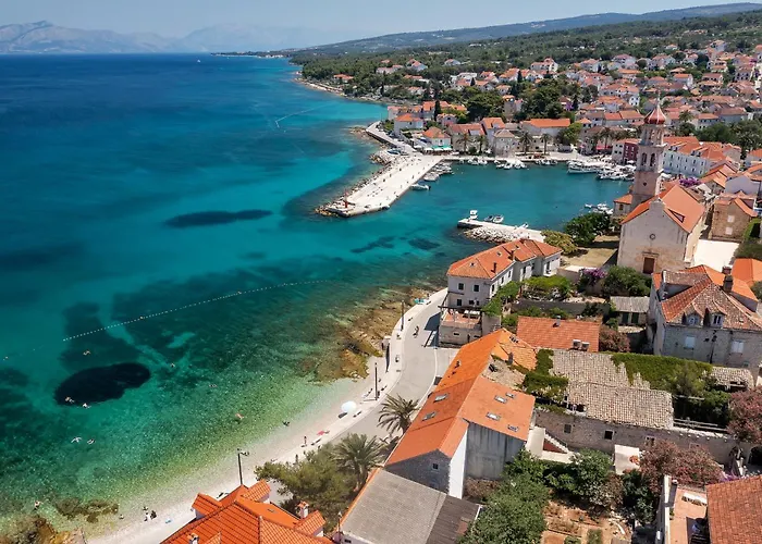 Seaside With A Swimming Pool Sutivan, Brac - 15502 *